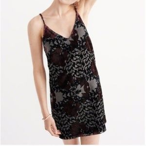 Abercrombie & Fitch Velvet Slip Dress